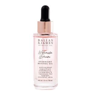 Dallas & James Watermelon Dream Overnight Retinol Oil Cloudberry Clean Beauty